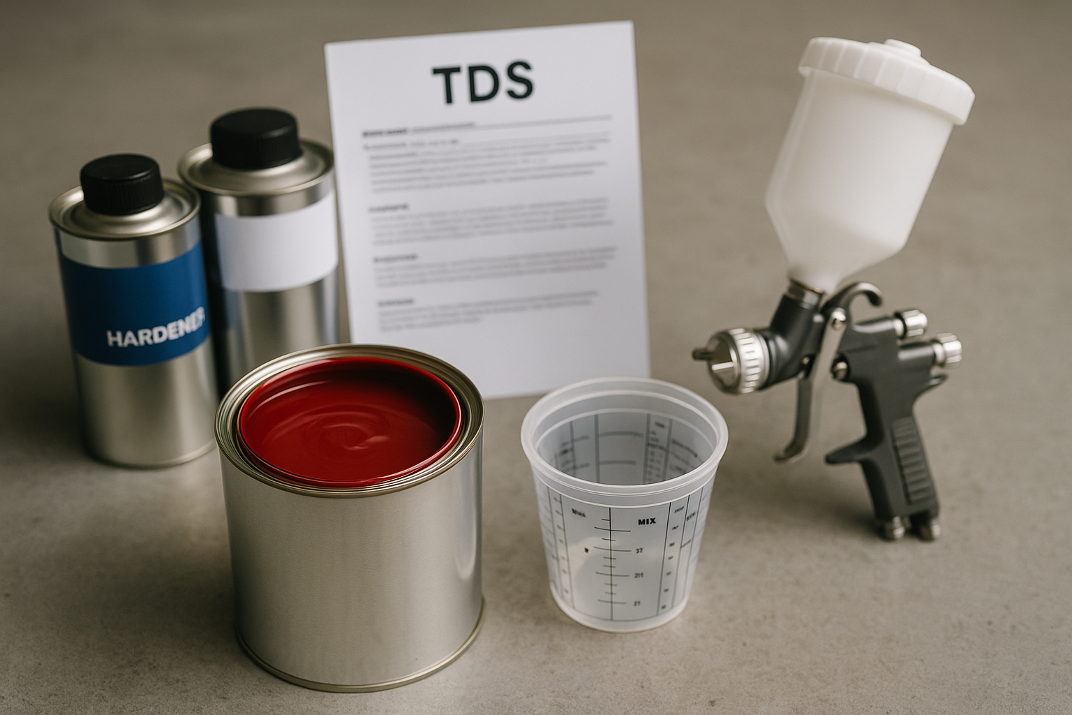 1K vs. 2K Automotive Paint Mix Ratios & TDS Explained Perpetual