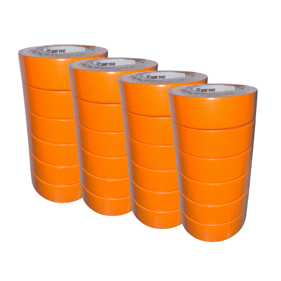 GOAT OMT-150-24PK - ORANGE MASKING TAPE 1-1/2IN - 24PK
