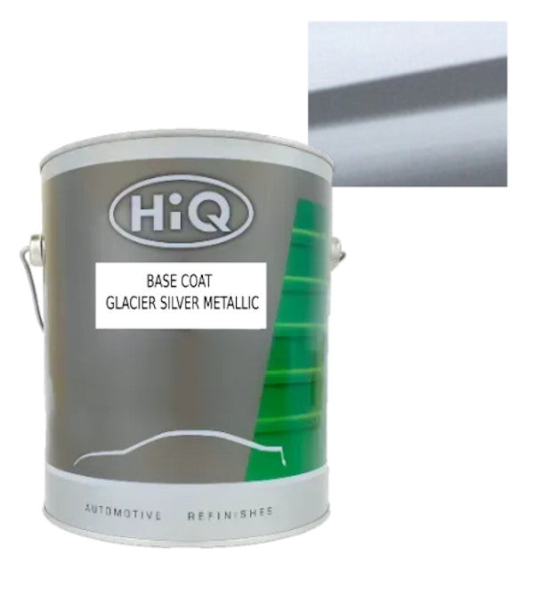 HIQ BASE COAT - GLACIER SILVER METALLIC – Perpetual Paint Supplies