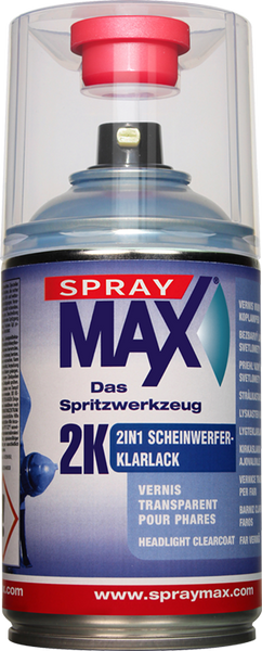 SPRAYMAX 3684068 - 2K HEADLIGHT CLEAR SPRAY CAN - 7.5OZ