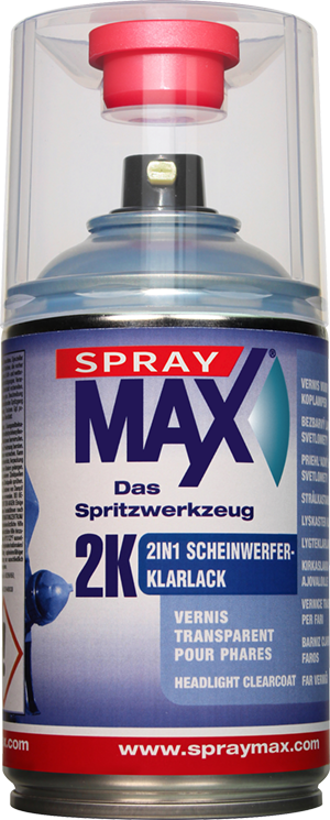 SPRAYMAX 3684068 - 2K HEADLIGHT CLEAR SPRAY CAN - 7.5OZ