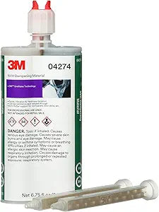 3M 04274 - NVH DAMPENING MATERIAL - BLACK - 6.75 OZ