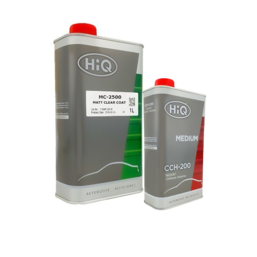 HIQ MC-2500 - MATT CLEAR - 1L - KIT