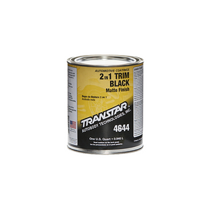 TRANSTAR 4654 TRIM BLACK SATIN 1QT