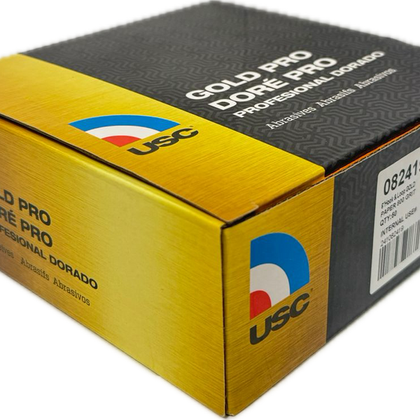 USC 082310 - GOLD PRO SANDING DISC 6IN PSA (STICKY) - GRIT P180 - 100PK