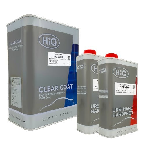 HIQ TC-5300 - HIGH SOLIDS 2TO1 AUTOMOTIVE CLEAR COAT - 4L - KIT