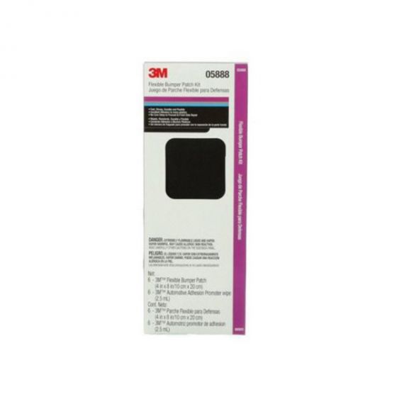 3M 05888 - FLEXIBLE PLASTIC PATCH - BLACK  - 8 X 4 IN