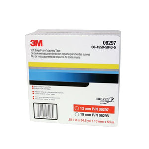 3M 06297 - SOFT EDGE MASKING TAPE 13MM - 50M BOX