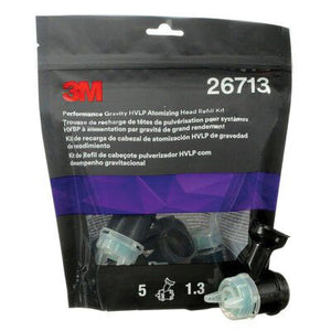 3M 26713 - ACCUSPRAY ATOMIZING HEAD REFILL 1.3MM - 4PK