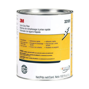 3M 33181 QUICK GRIP BODY FILLER - RED PASTE - 1 GAL