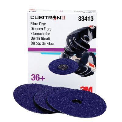 3M 33413 - CUBITRON ABRASIVE DISC 5IN - 36GRIT - 5PK