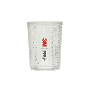 3M 26023 - PPS LARGE HARD CUP - 850ML / 28OZ - EA