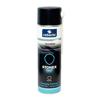 ROBERLO 66431 - STONEX - STONECHIP UNDERCOATING - BLACK 500ML (16.9 OZ)