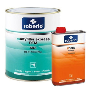 ROBERLO 66812 ME0 - MULTYFILLER EXPRESS - FAST 2K PRIMER - WHITE - 1GAL KIT