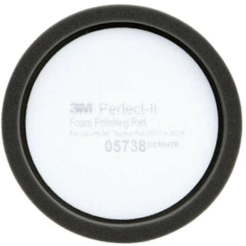 3M 05738 FOAM POLISHING PAD - BLACK (STEP 2) 8IN EACH