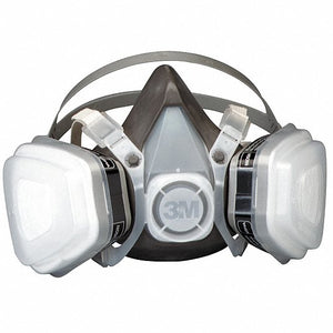 3M 07192 DISPOSABLE RESPIRATOR - PAINT MASK MEDIUM EACH