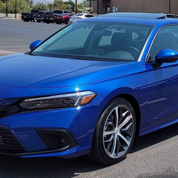 BASE COAT - HONDA - ACURA - CODE B-593M - B593M - NEW SPORTY BLUE METALLIC & AEGEAN BLUE PEARL