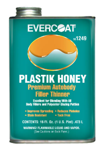 EVERCOAT 101249 - PLASTIK HONEY - FILLER THINNER - 1PT