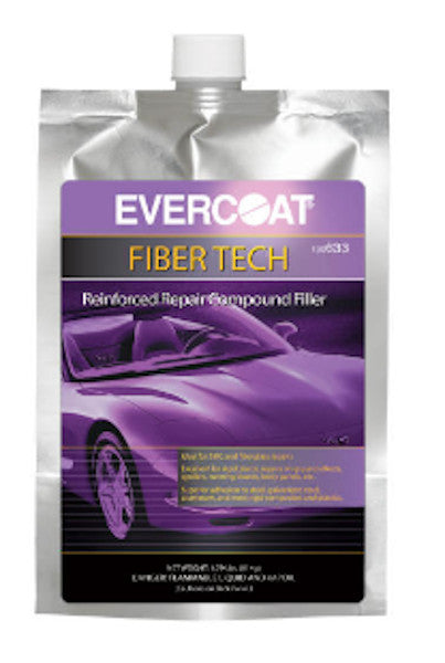 EVERCOAT 633 - FIBER TECH REINFORCED REPAIR COMPOUND FILLER - POUCH 1.79LB