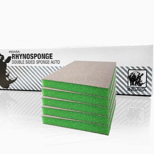 INDASA 595121 - AUTO ABRASIVE SPONGE GREEN - SUPER FINE (400-600) - 100PK