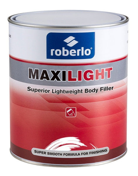 ROBERLO 65245 MAXILIGHT -SUPERIOR LIGHT WEIGHT BODY FILLER FOR FINISHING - 0.9L (1 QT)