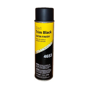 TRANSTAR 4653 TRIM BLACK SATIN 20OZ